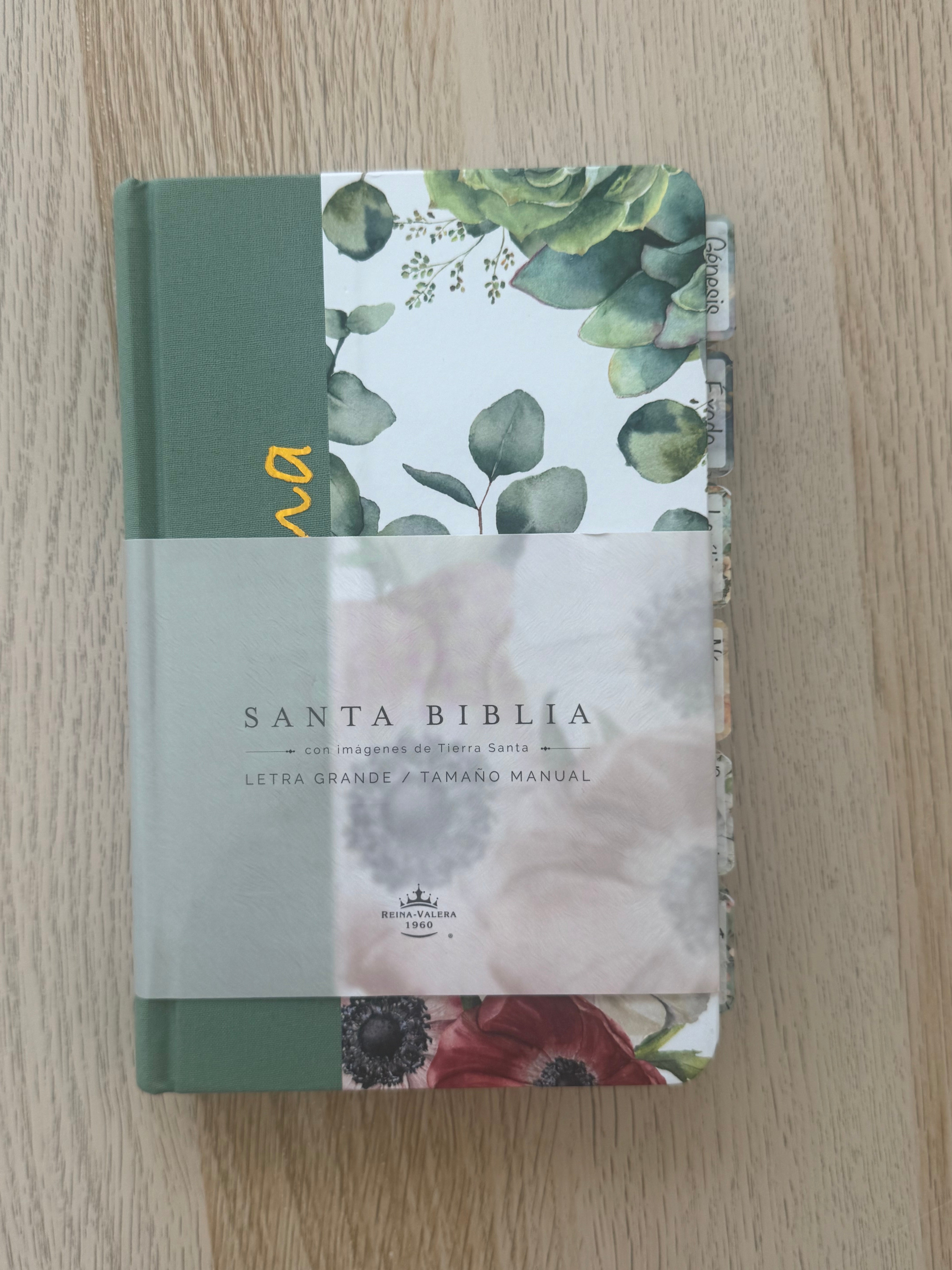 Biblia RVR 1960 letra grande personalizada