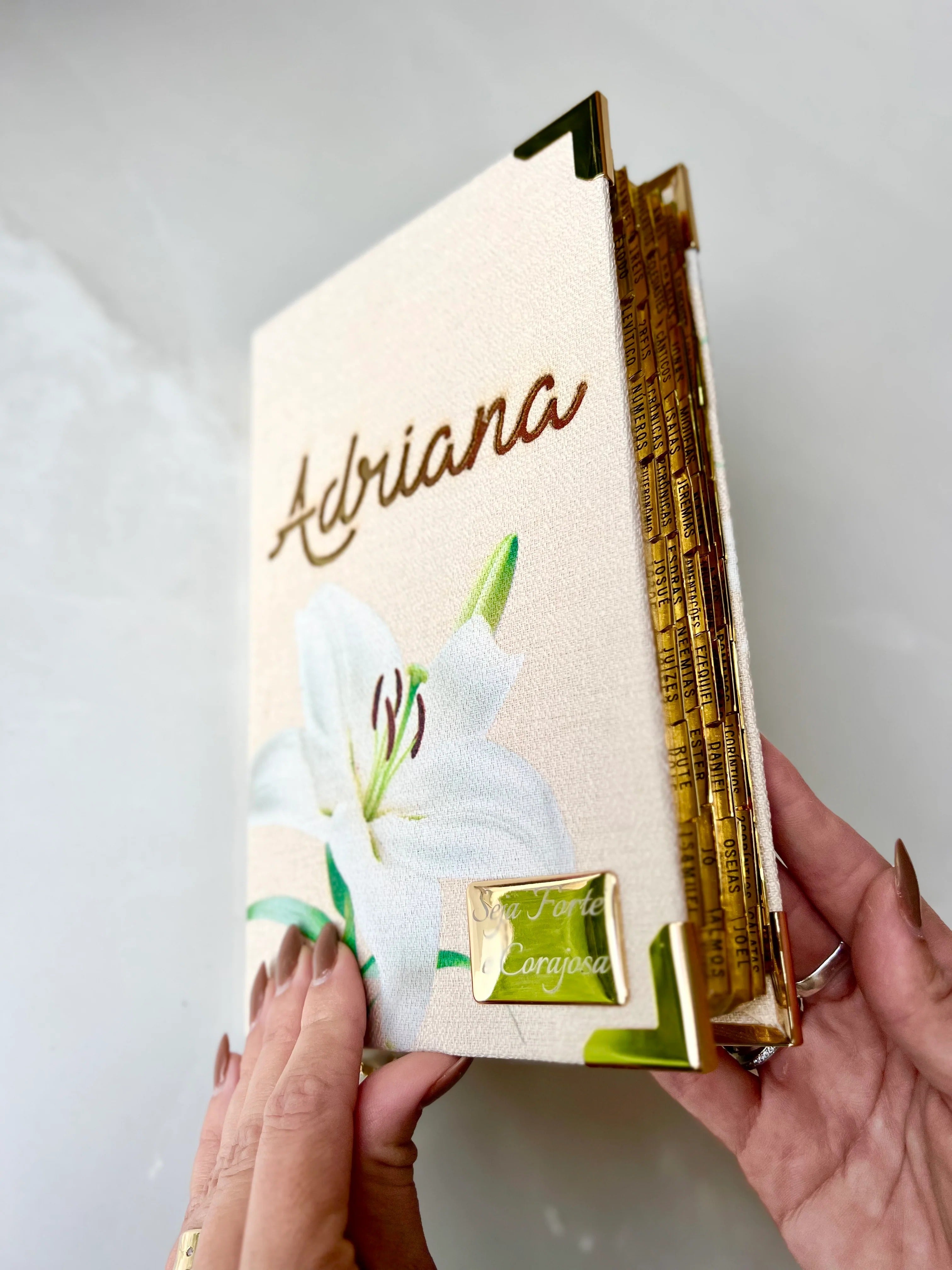 Biblia RVR 1960 letra grande personalizada