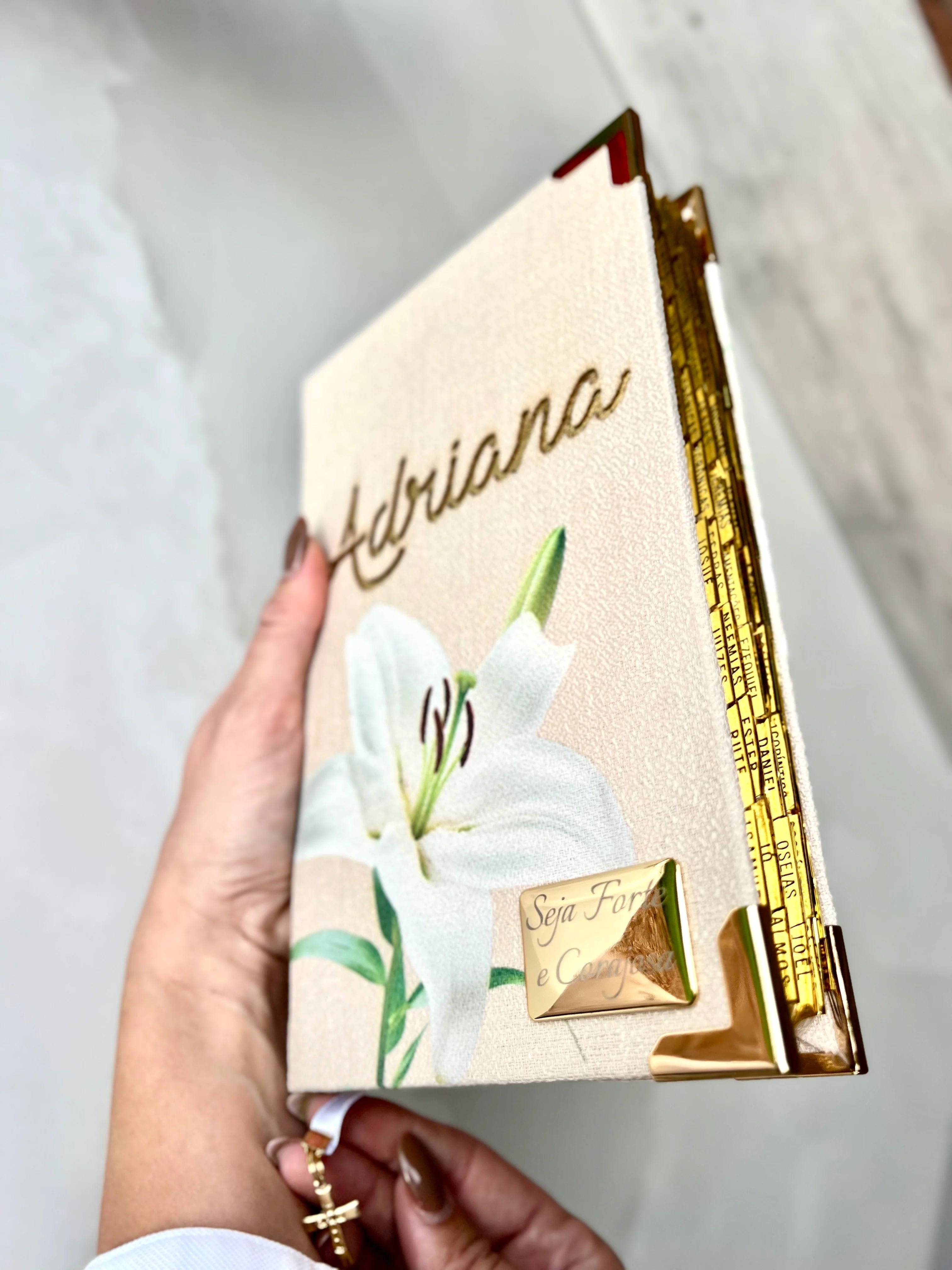 Biblia RVR 1960 letra grande personalizada